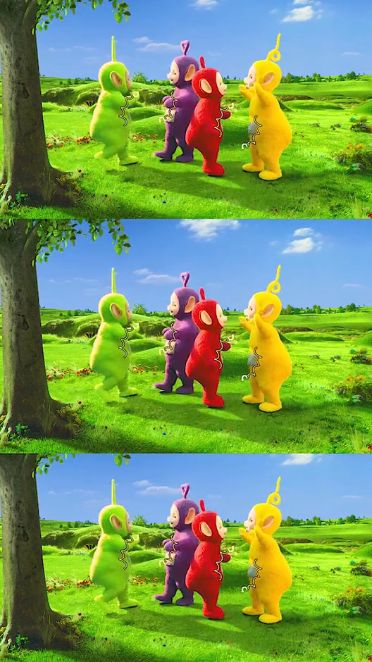 天线宝宝#天线宝宝独特的打招呼方式,真的是太可爱了啦!