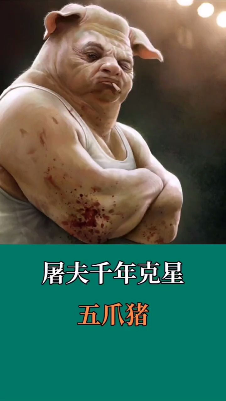 屠夫克星—"五爪猪"!