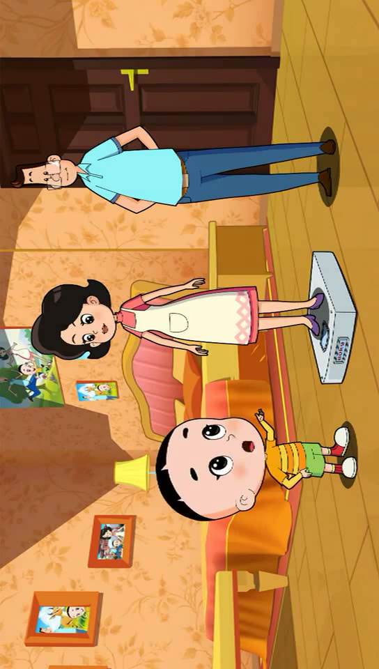 大头儿子小头爸爸还有围裙妈妈