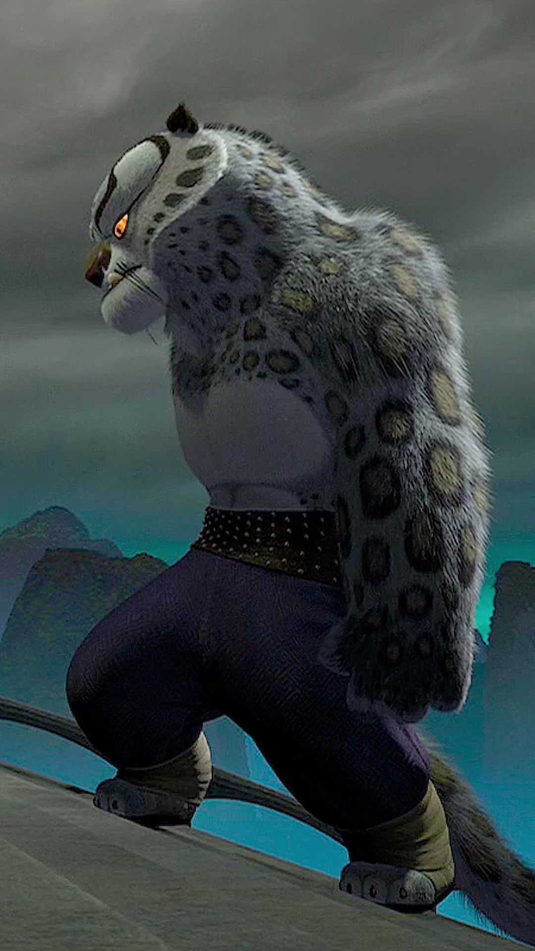 多希望你是雪豹,而不是残豹