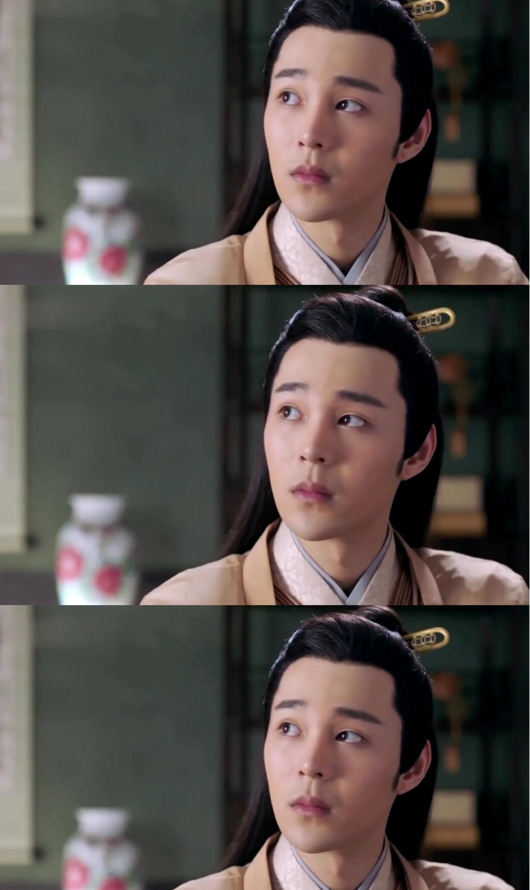 袁昊秦尚城#秦尚城满脸失望