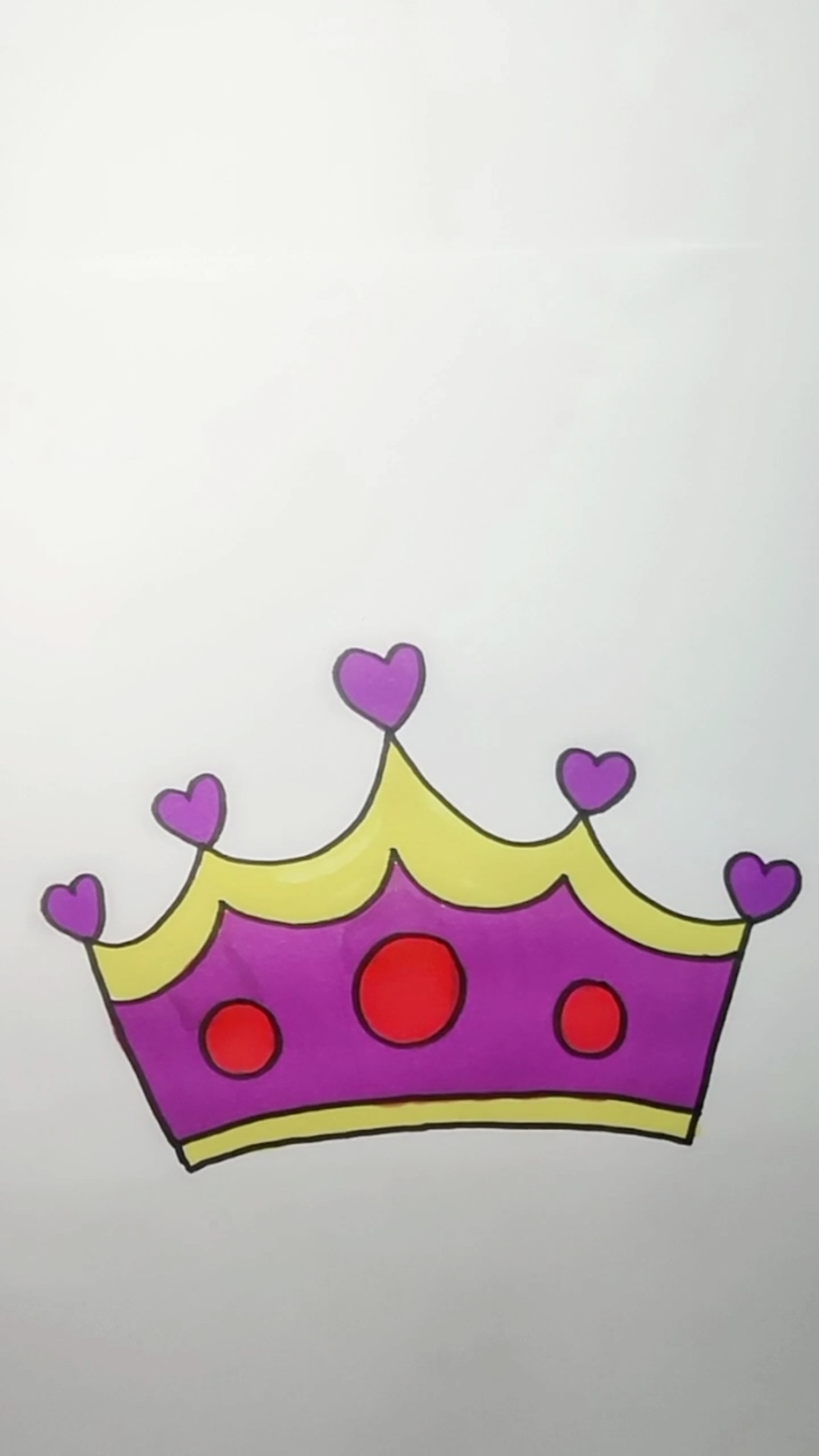 皇冠绘画简单漂亮图片