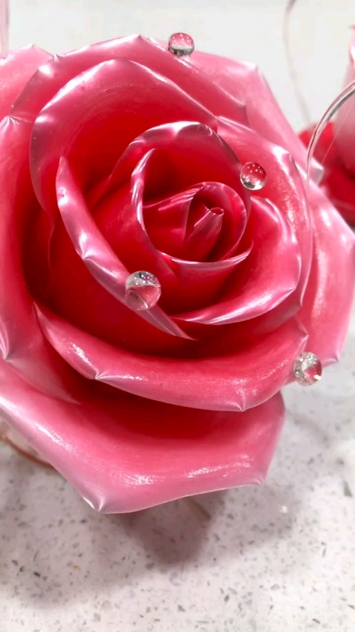 糖艺玫瑰花
