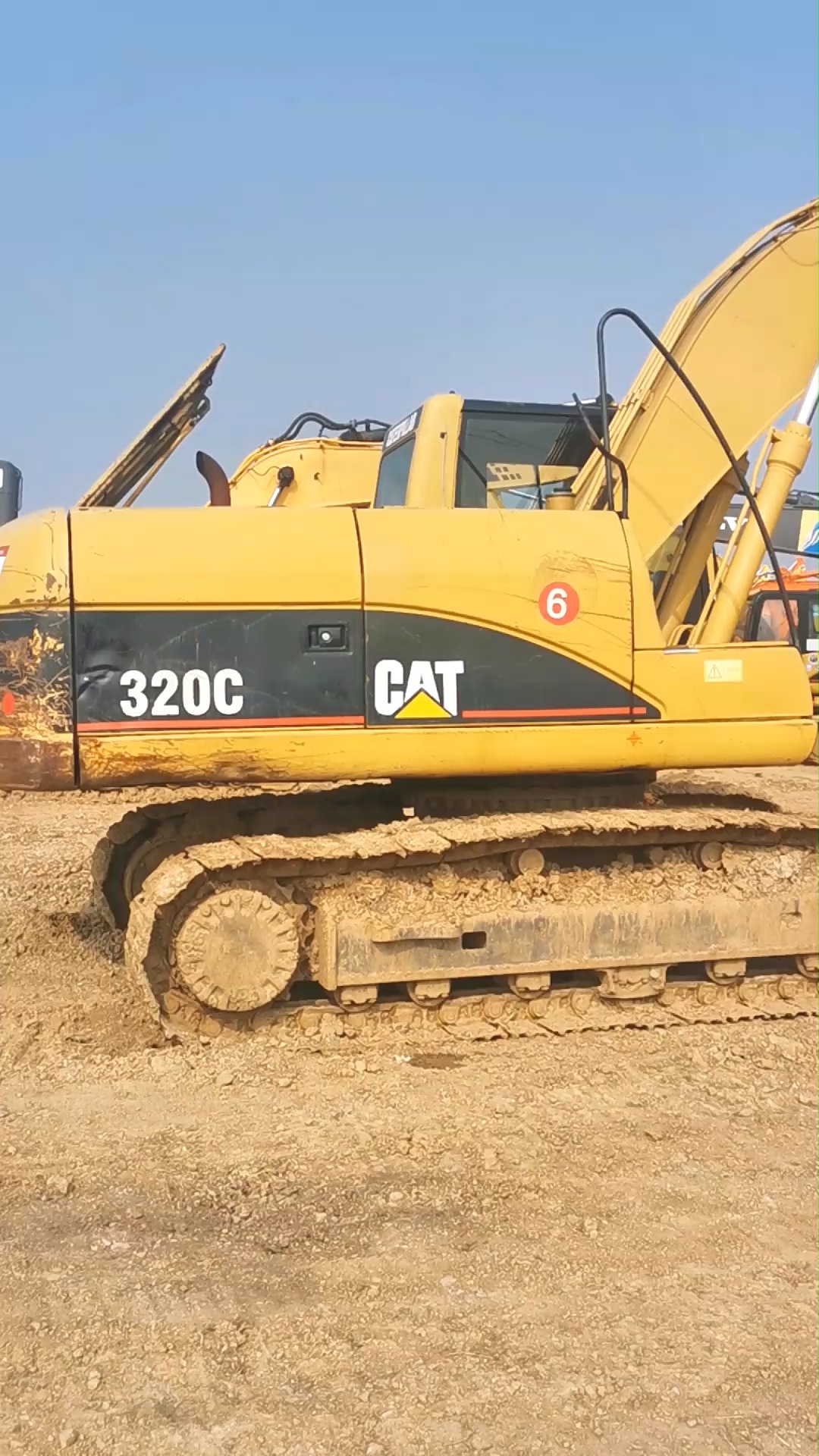 二手挖掘机直销#卡特320c挖掘机视频解析