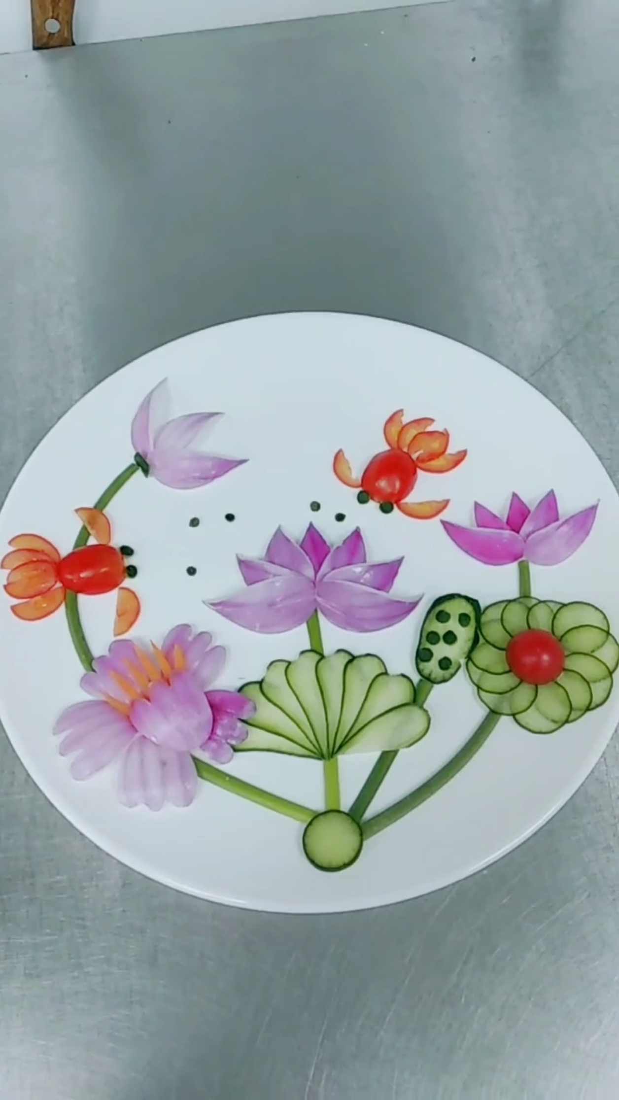 生活小妙招#觉得这荷花盘饰好看的,请给个爱心谢谢