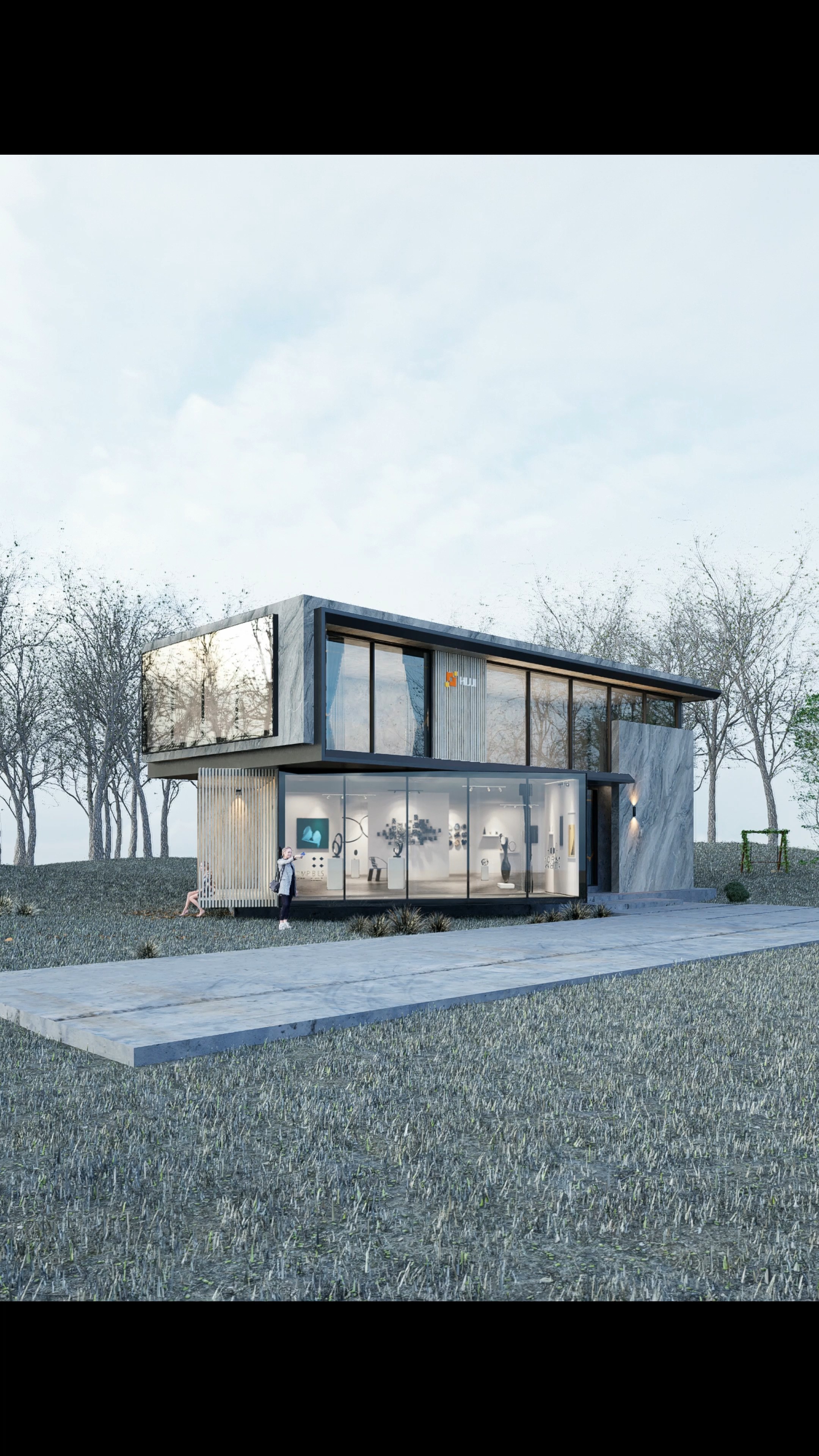 网红民宿#金石碰撞的装配式建筑