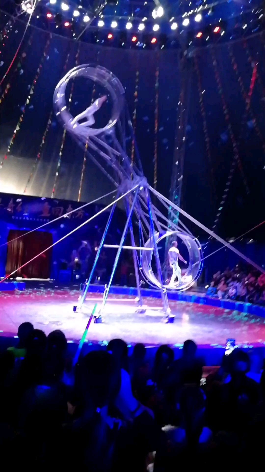看俄罗斯的杂技表演