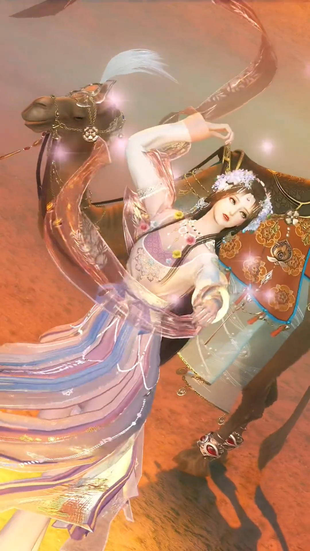 据说在沙漠待久了能遇到神明 #逆水寒 #大宋映画 #国漫女神4k满屏