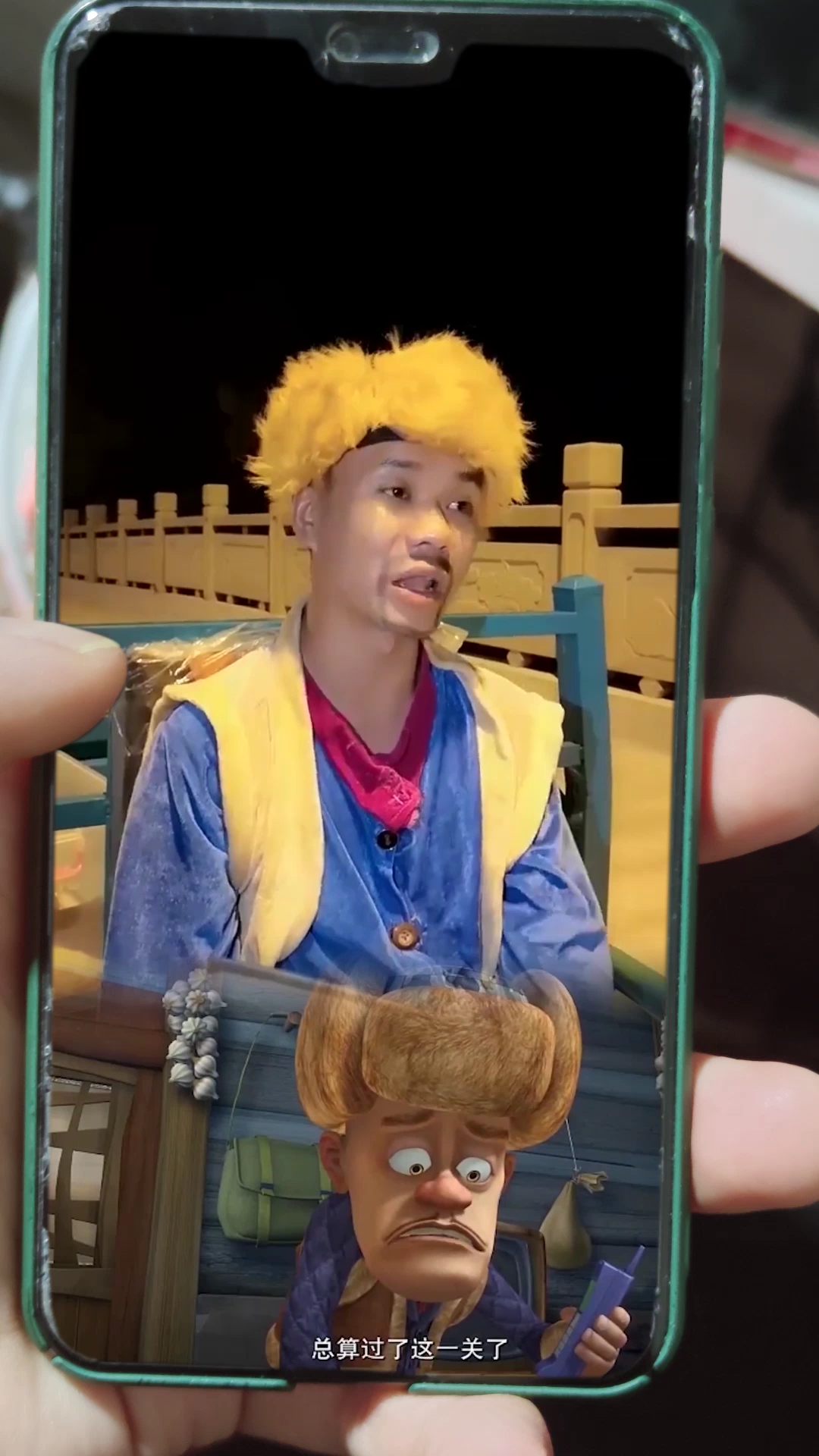 真人版光头强,太搞笑了