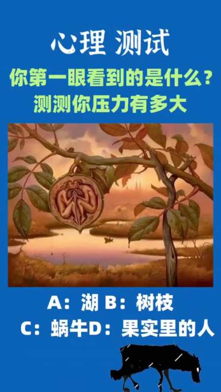 心理压力测试答案我就发布在评论区,自己查找一下哦.