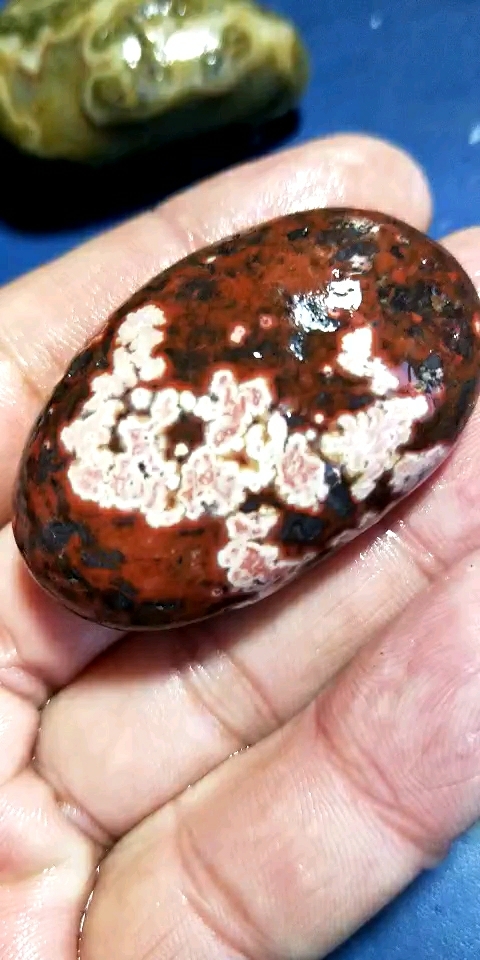 色彩艳丽的富贵石