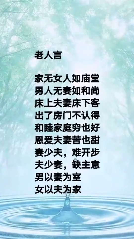 文字控#   #经典老人言