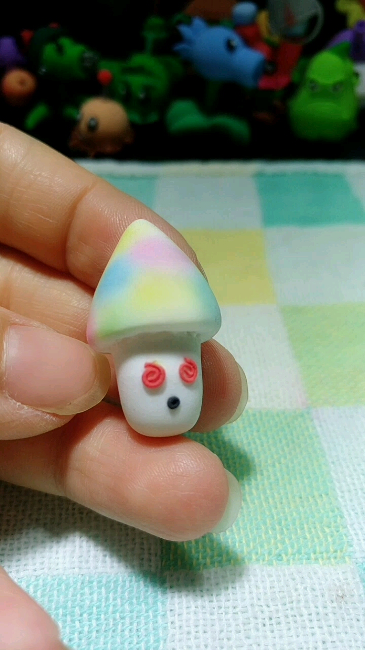 粘土手工,魅惑菇完成