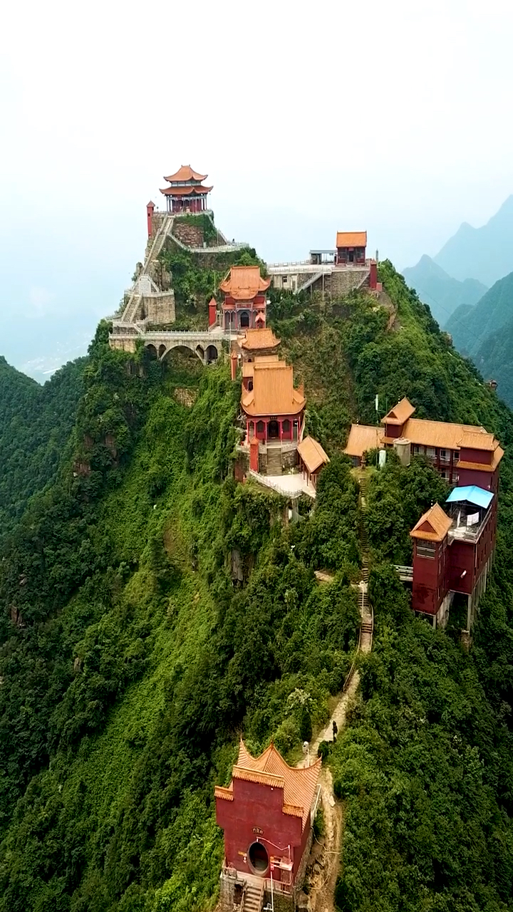 带你去旅行#北武当南五雷,道教仙山
