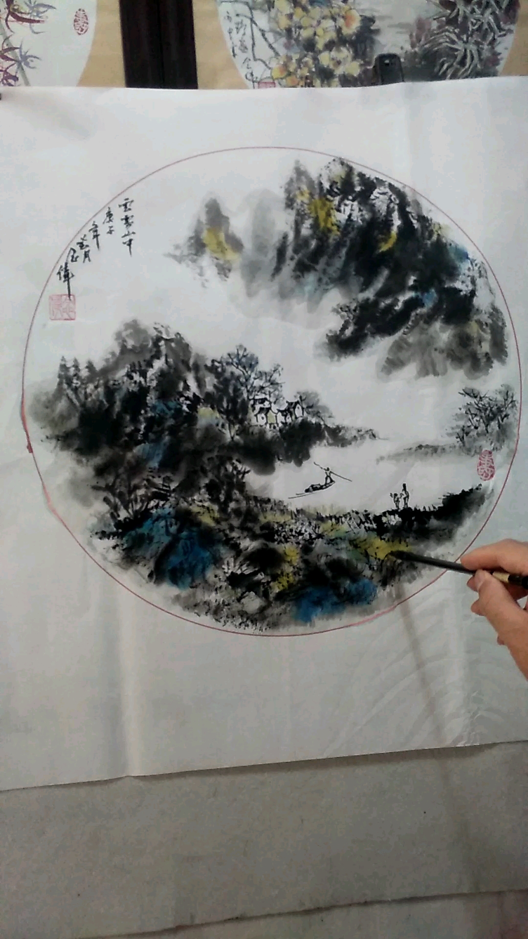 陈念伟山水画