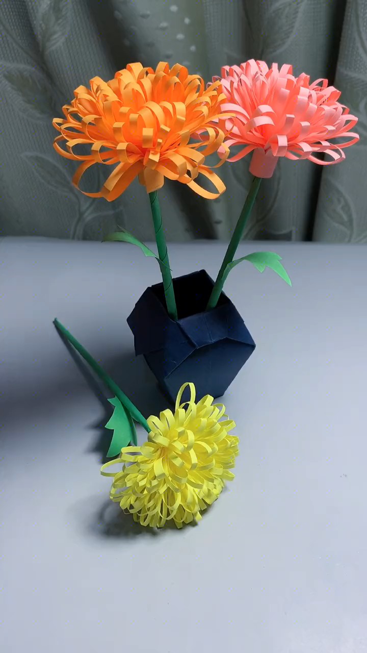 热熔胶菊花图片