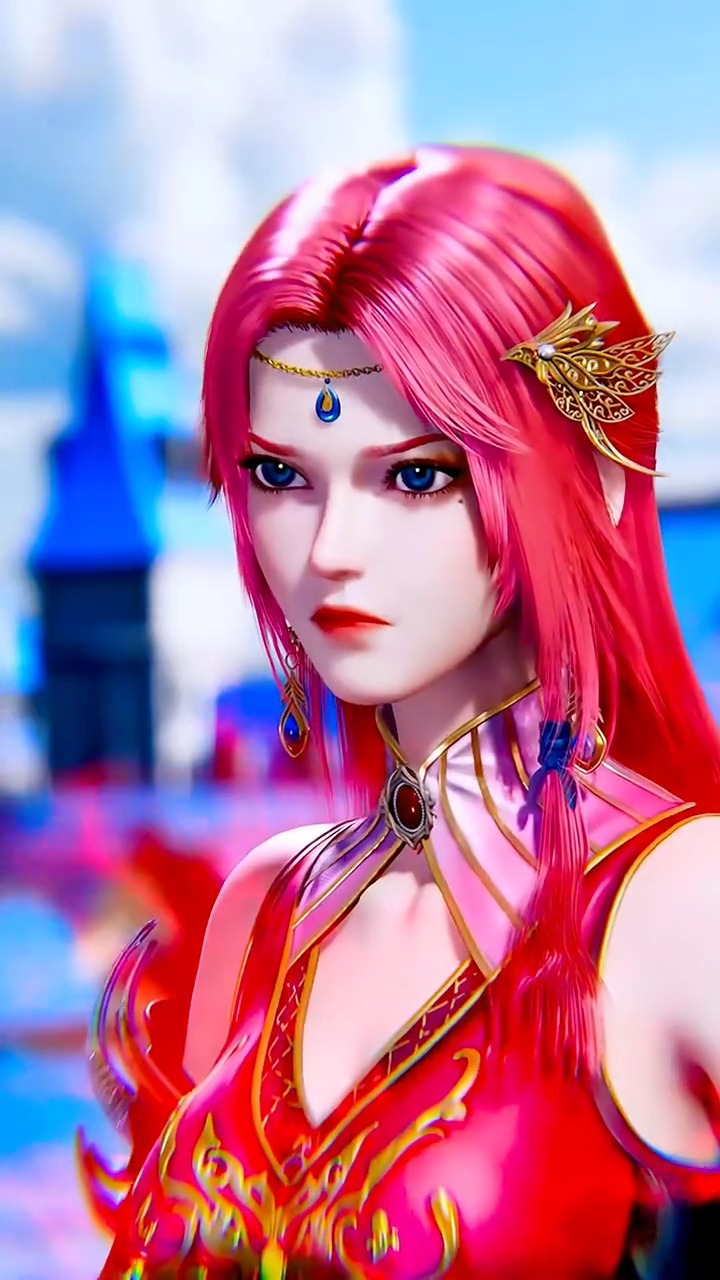 红发小姐姐好美好飒冰火魔厨国漫国漫美女