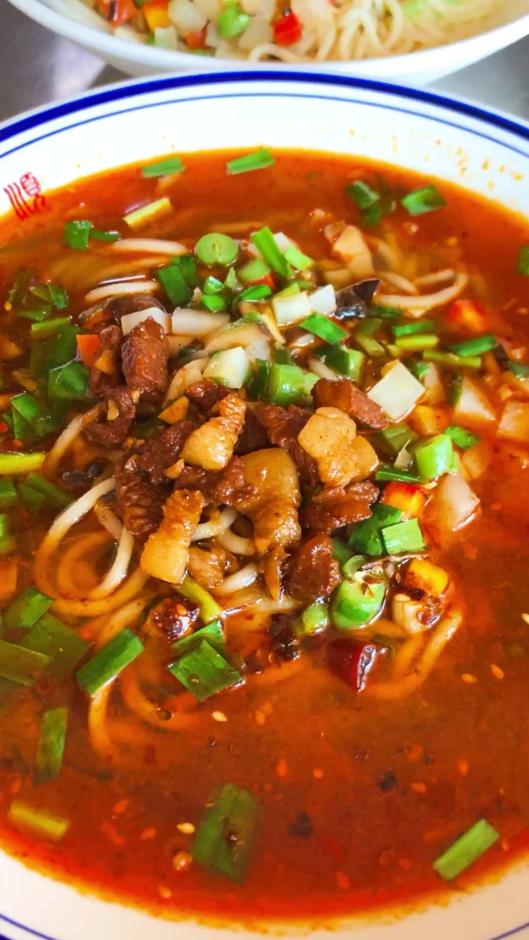 家乡特色美食#陕北饸饹面现场火热学习中