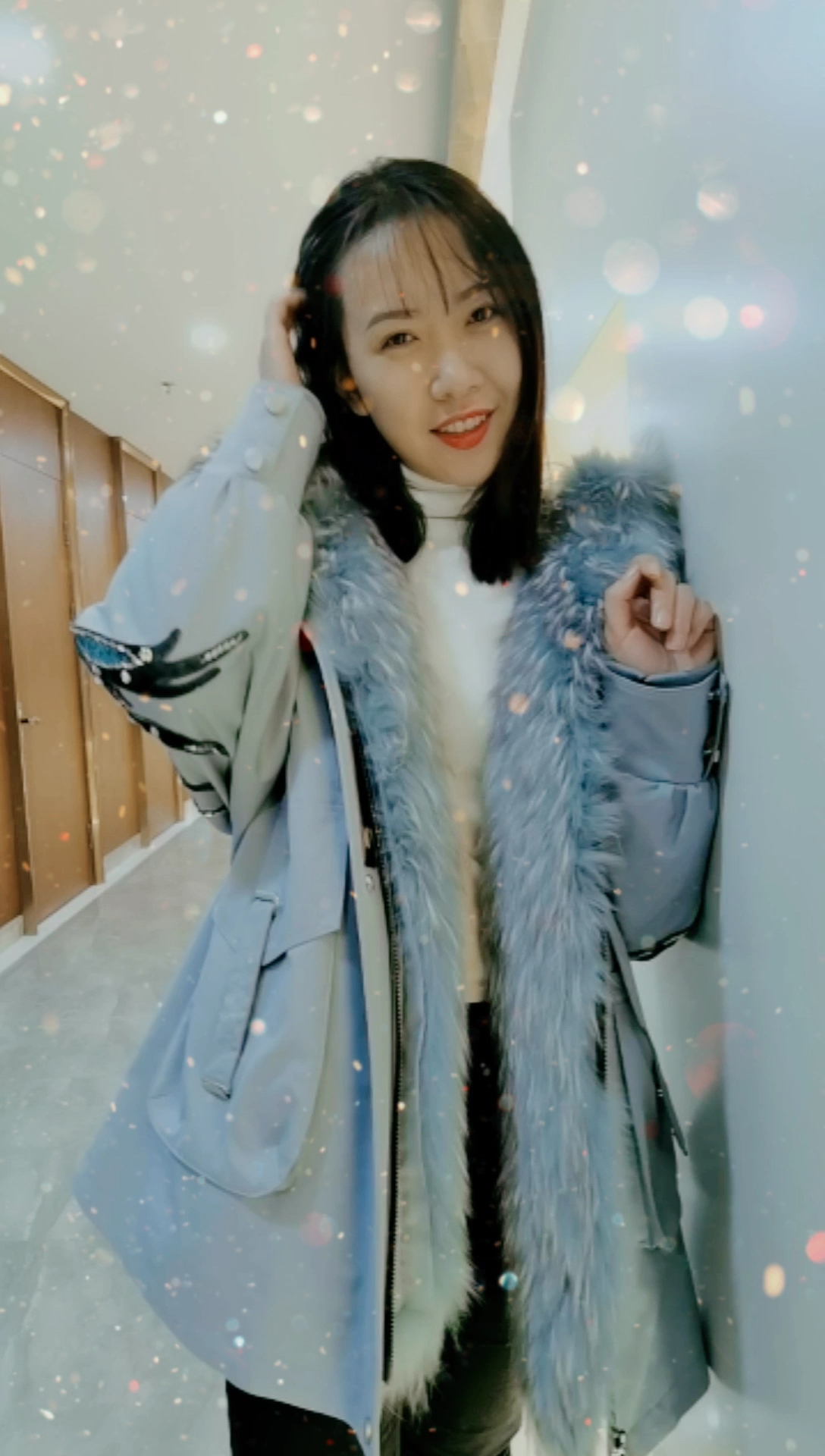 你们复工了吗#在靠近一点点……#金夫人老潘皮草