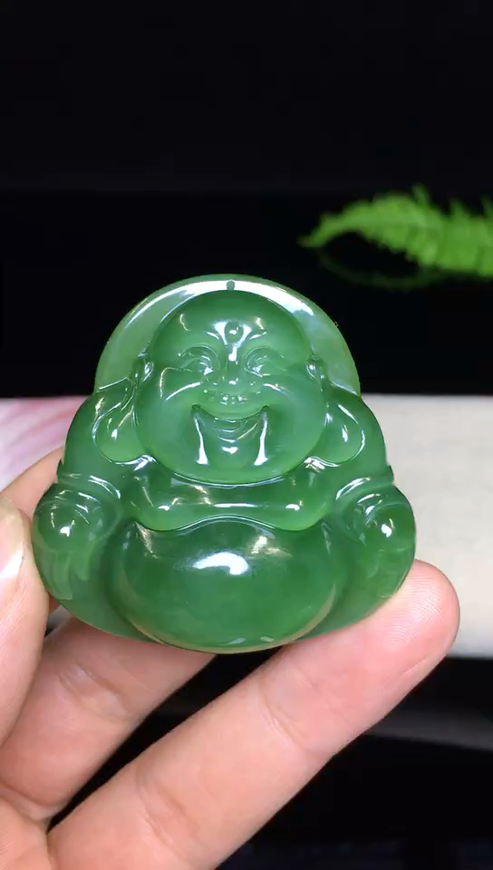 佛系生活#和田玉碧玉猫眼佛公