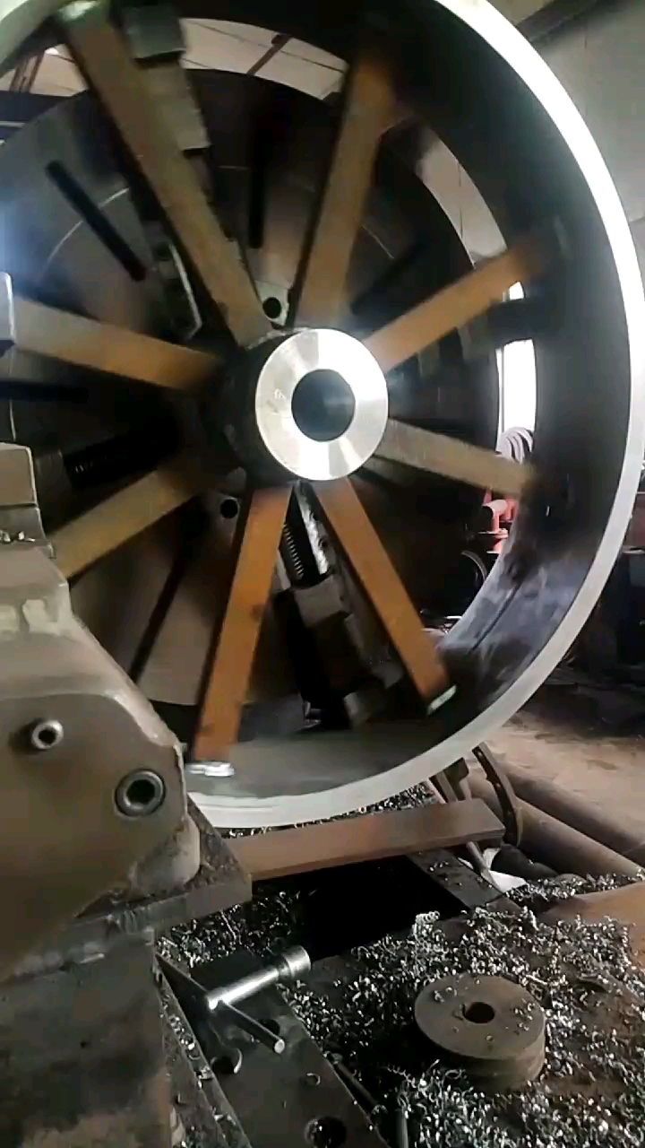 多大电机能带动这么大皮带轮?