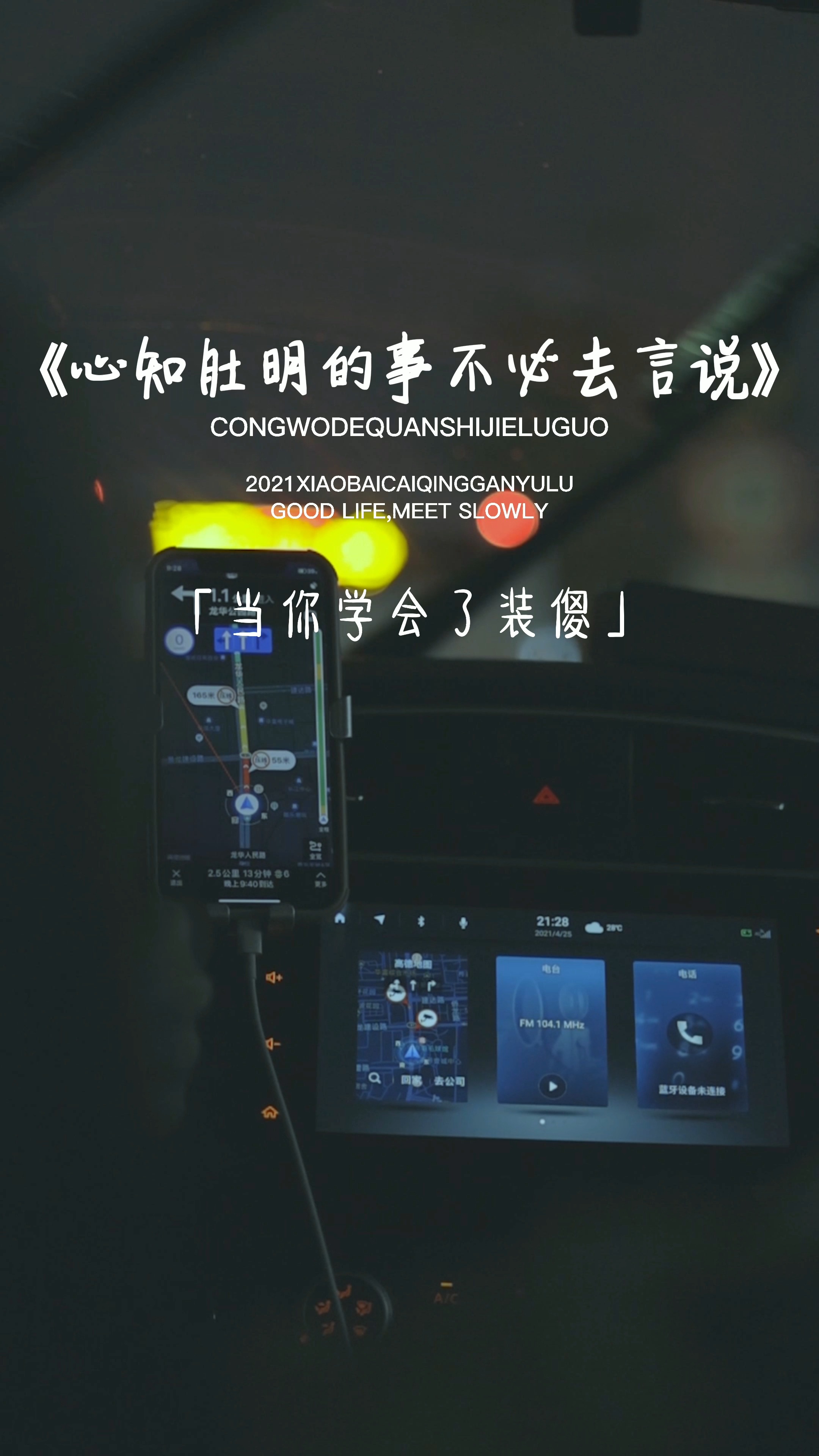 扎心情感语录#心知肚明的事不必去言说,而言不由衷的人也没必要去