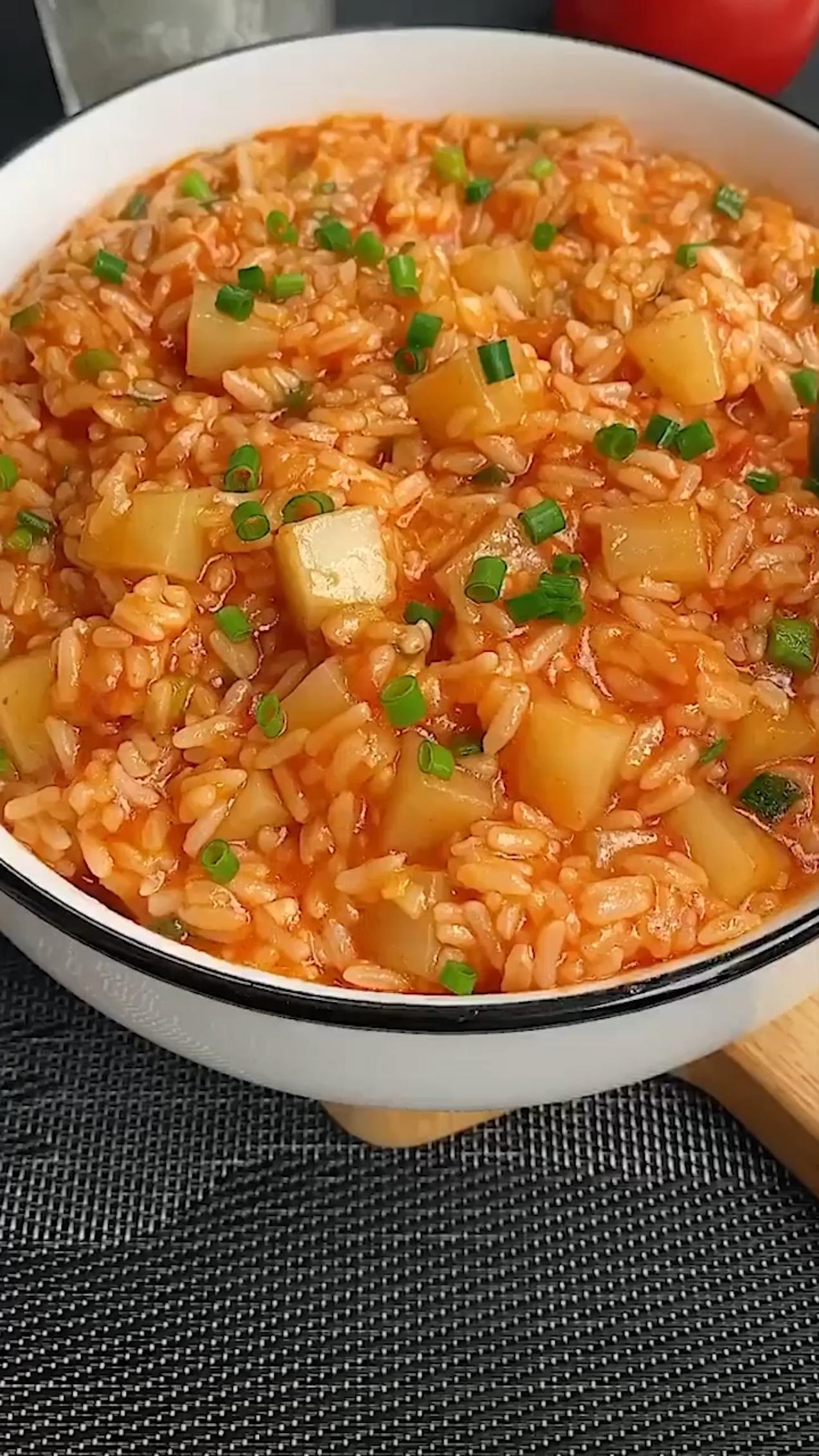 番茄土豆烩饭,好吃又简单