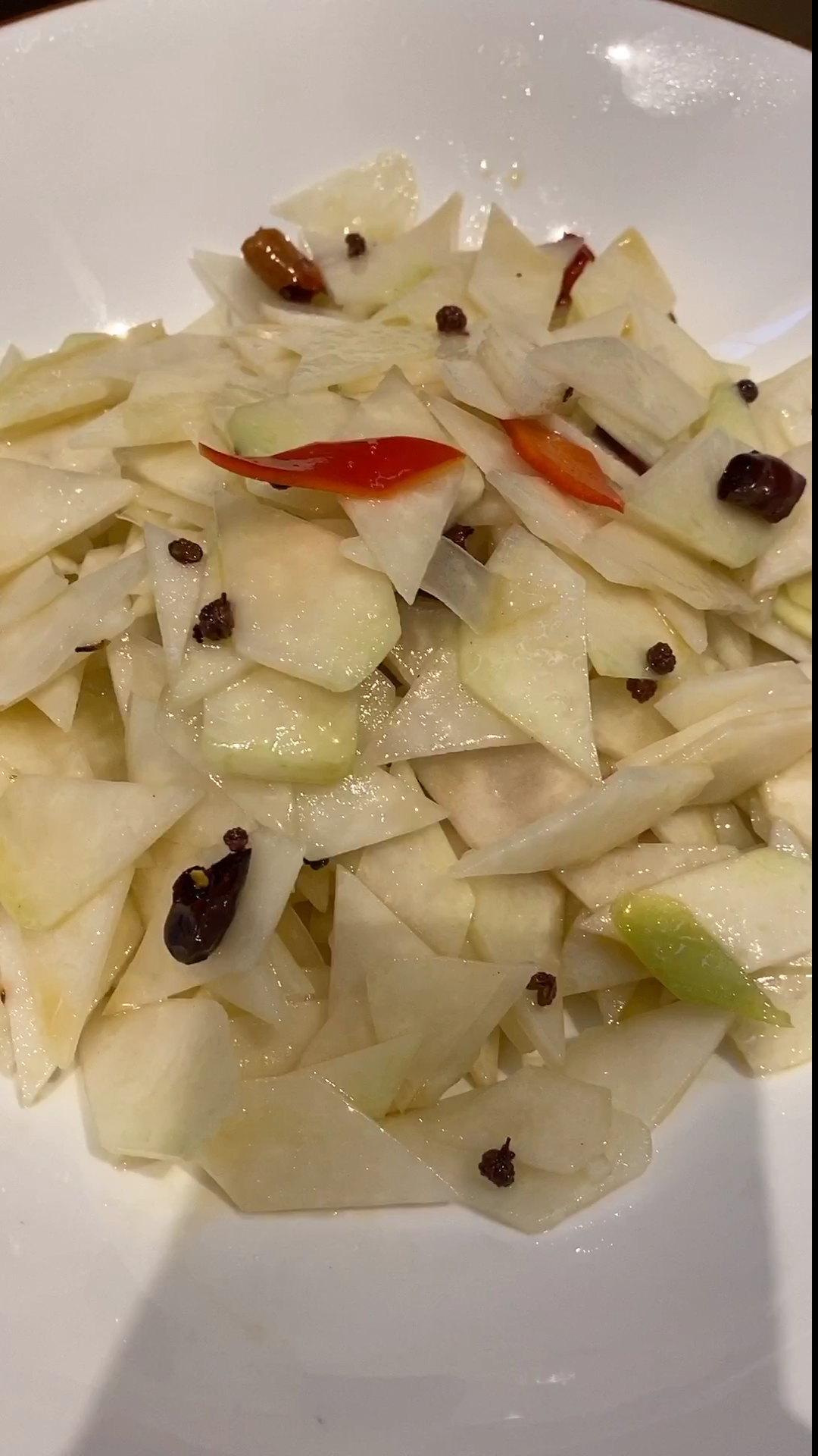 家常菜炝拌苤蓝做法