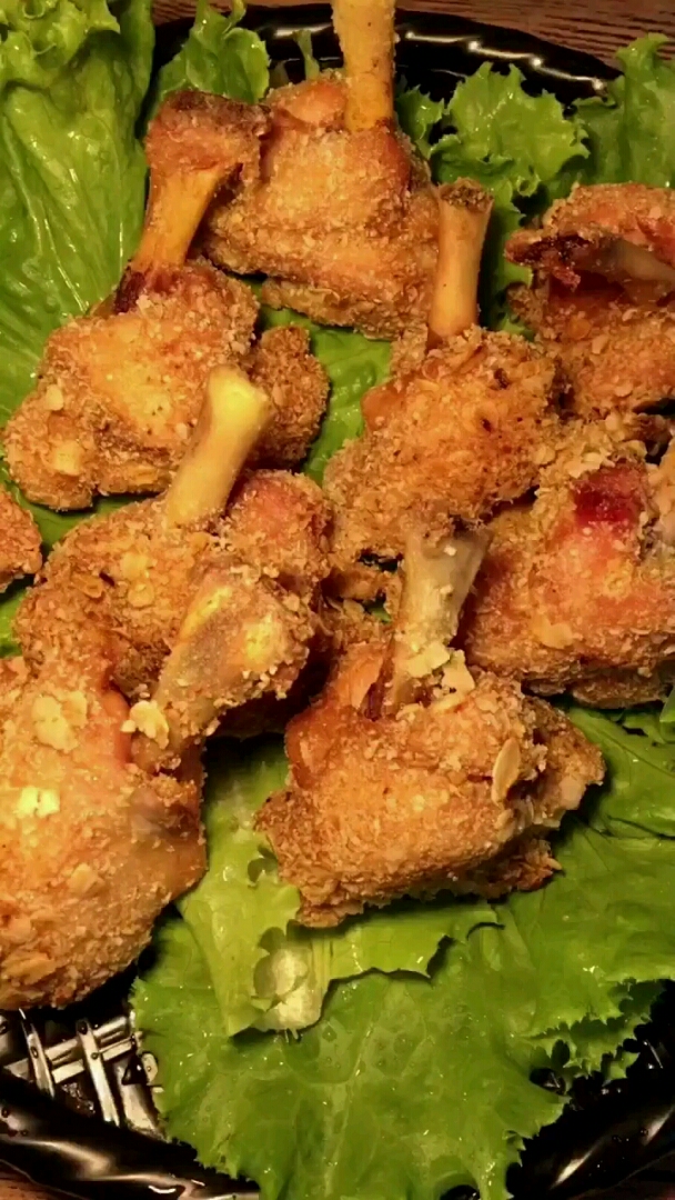 麦香鸡腿.制作方法简单易学美味,可口美食,每天分享.