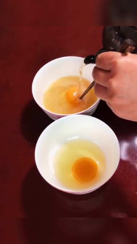 生鸡蛋打的茶,喝过的人不是一般人,有着养胃的功效!