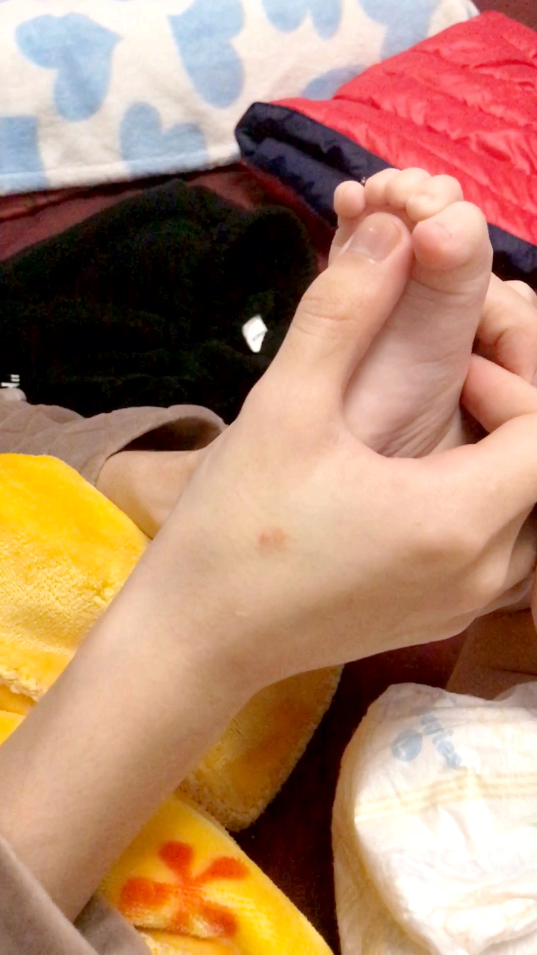 宝宝#怕痒的宝贝