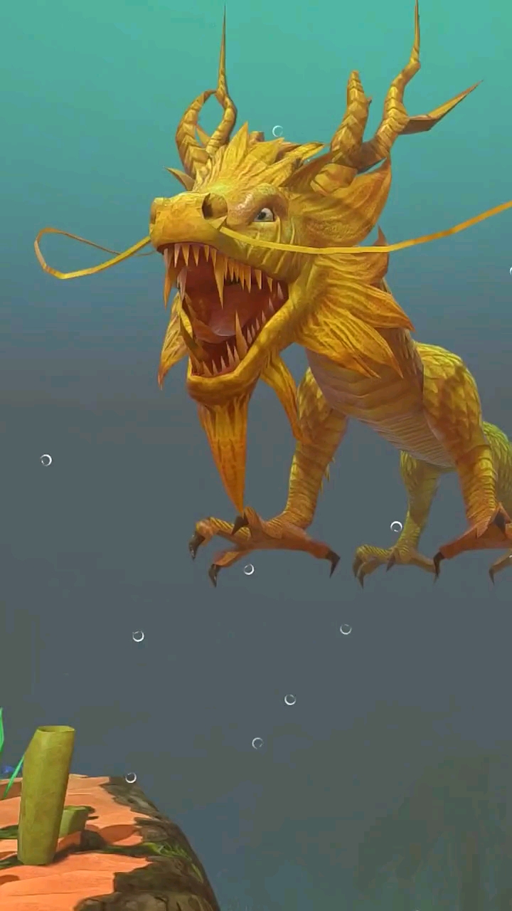 黄金巨龙成功获得了闪电能量