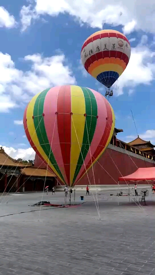 横店热气球