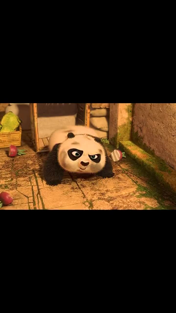 鹅老爹收养了小熊猫,20几年悉心照顾,尽显温柔#功夫熊猫#功夫熊猫2#醒