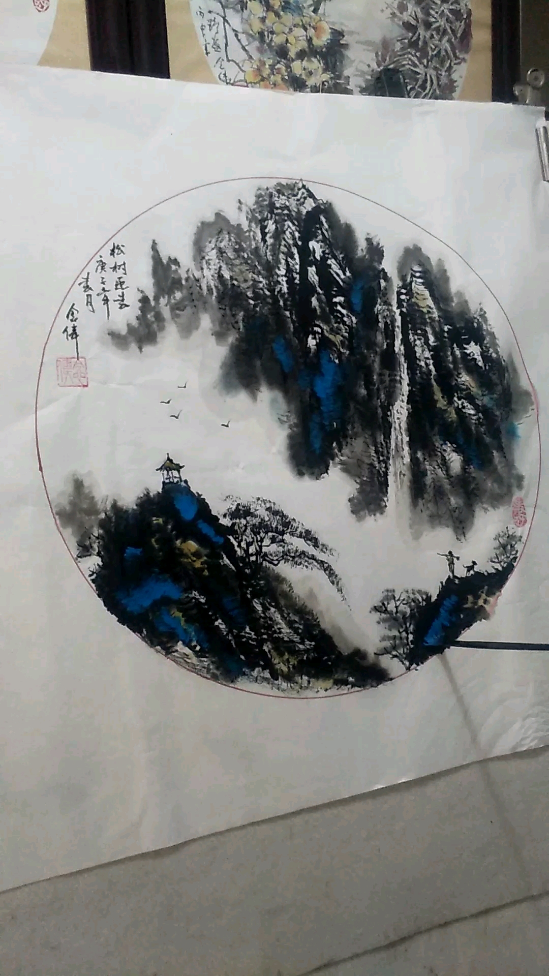 陈念伟山水画