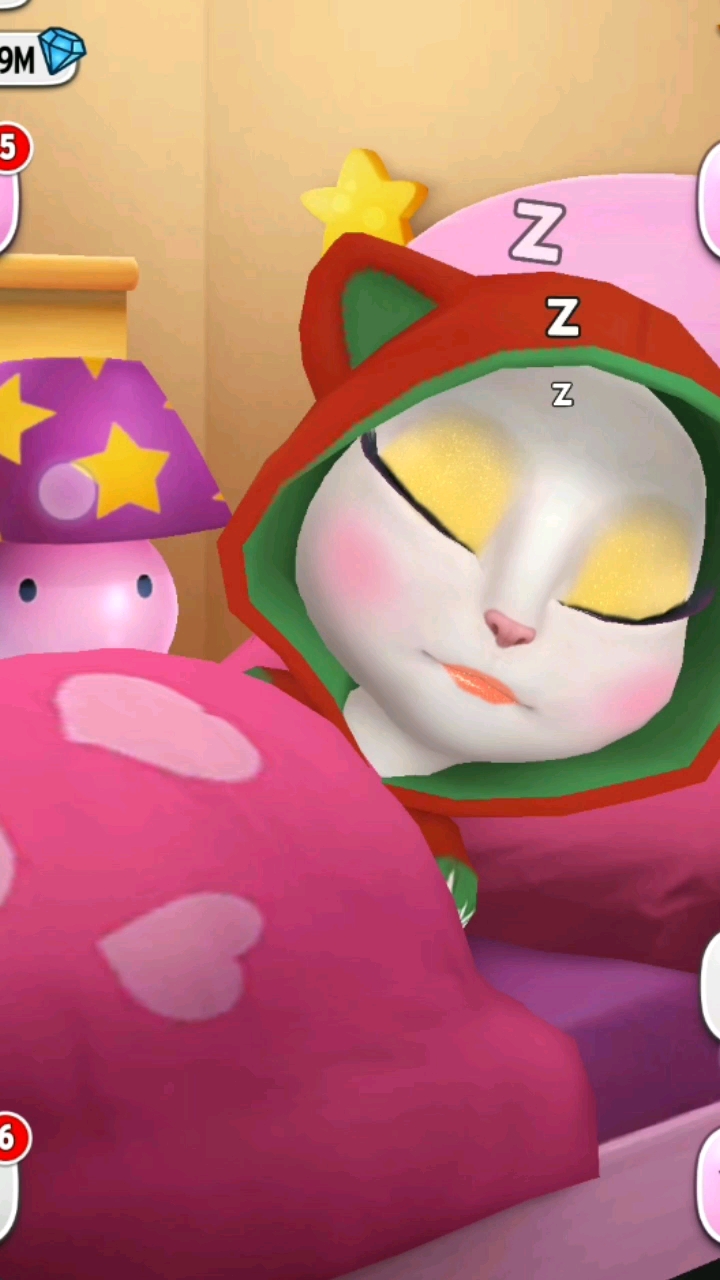 安吉拉玩一天啦!累啦!睡觉啦!