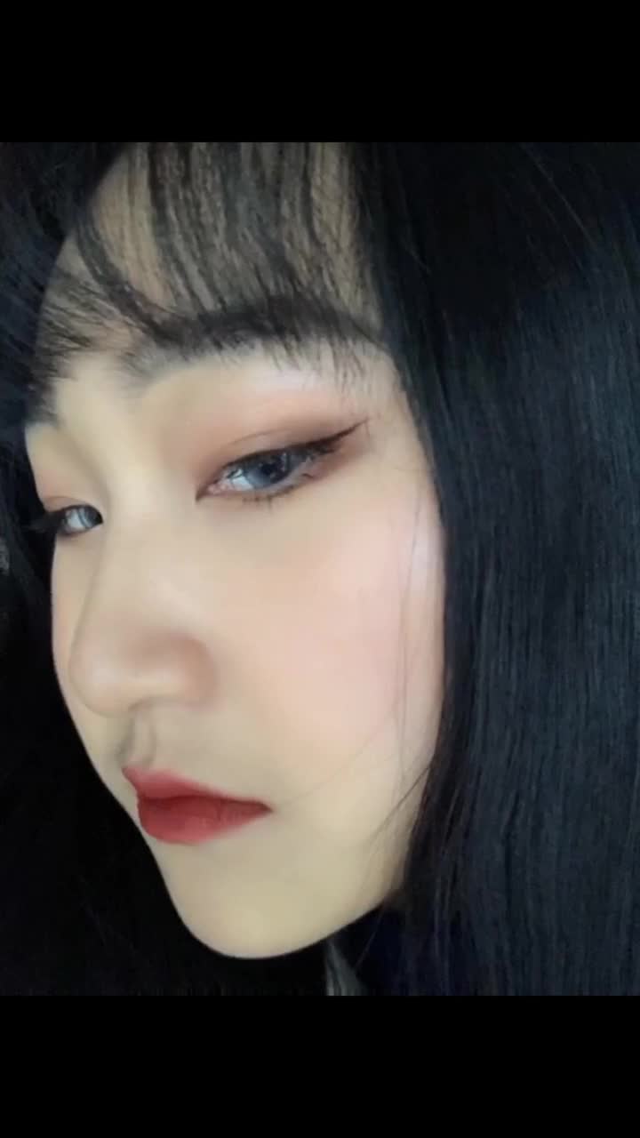 丹凤眼我想要一双温柔的眼睛,不要这样美瞳都遮不住攻击性.