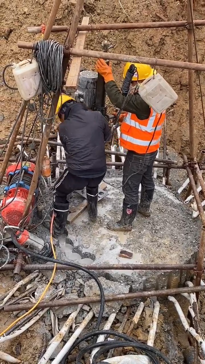 工程水磨钻机大直径桩孔隧道施工桥梁建设水钻机钻孔机大功率