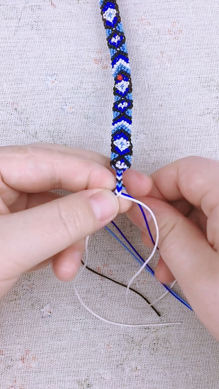 音为有你#三色走线图手绳系列