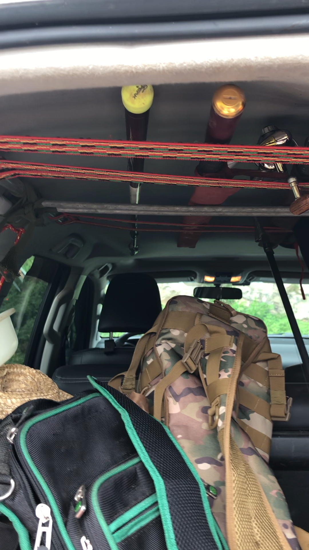 我们钓鱼人的后备箱,你们是不是也是这样的?