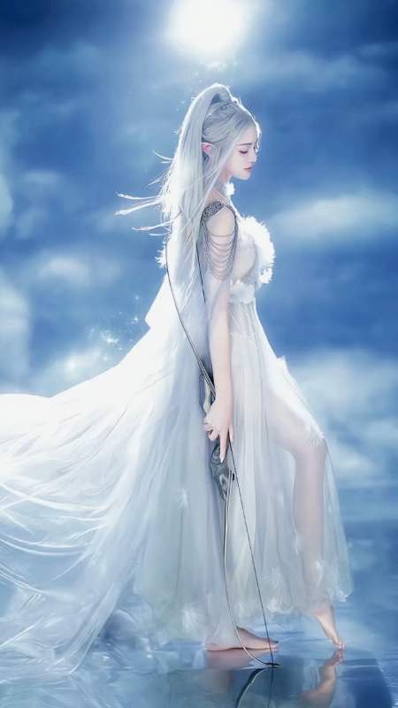 还是精灵?#送你一张壁纸 #最美精灵 #天使