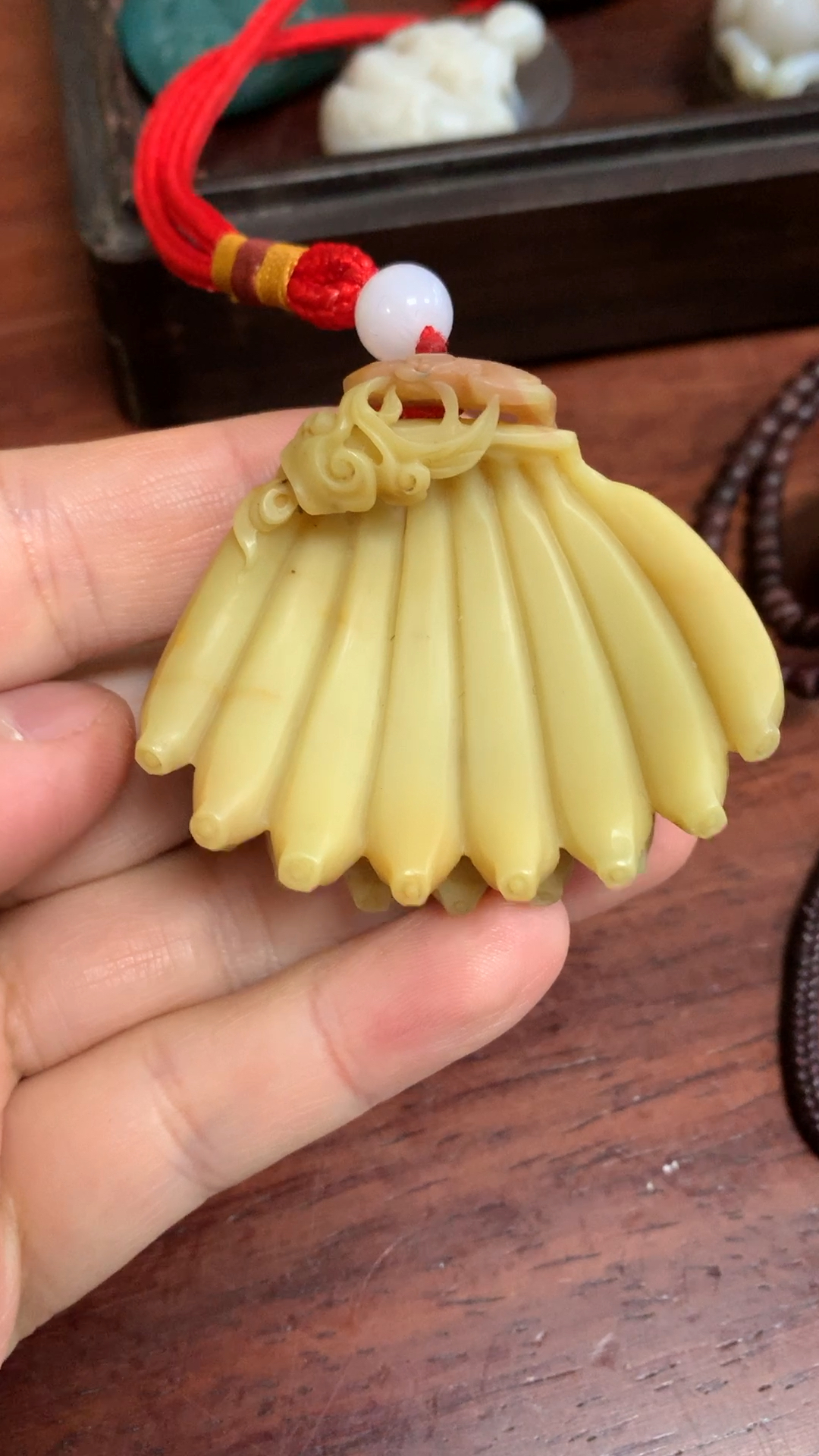 雨花石,蛋白石精品雕件