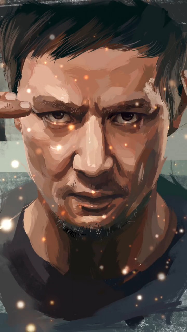 手绘#收手吧,阿祖,外边都是警察!#吴彦祖