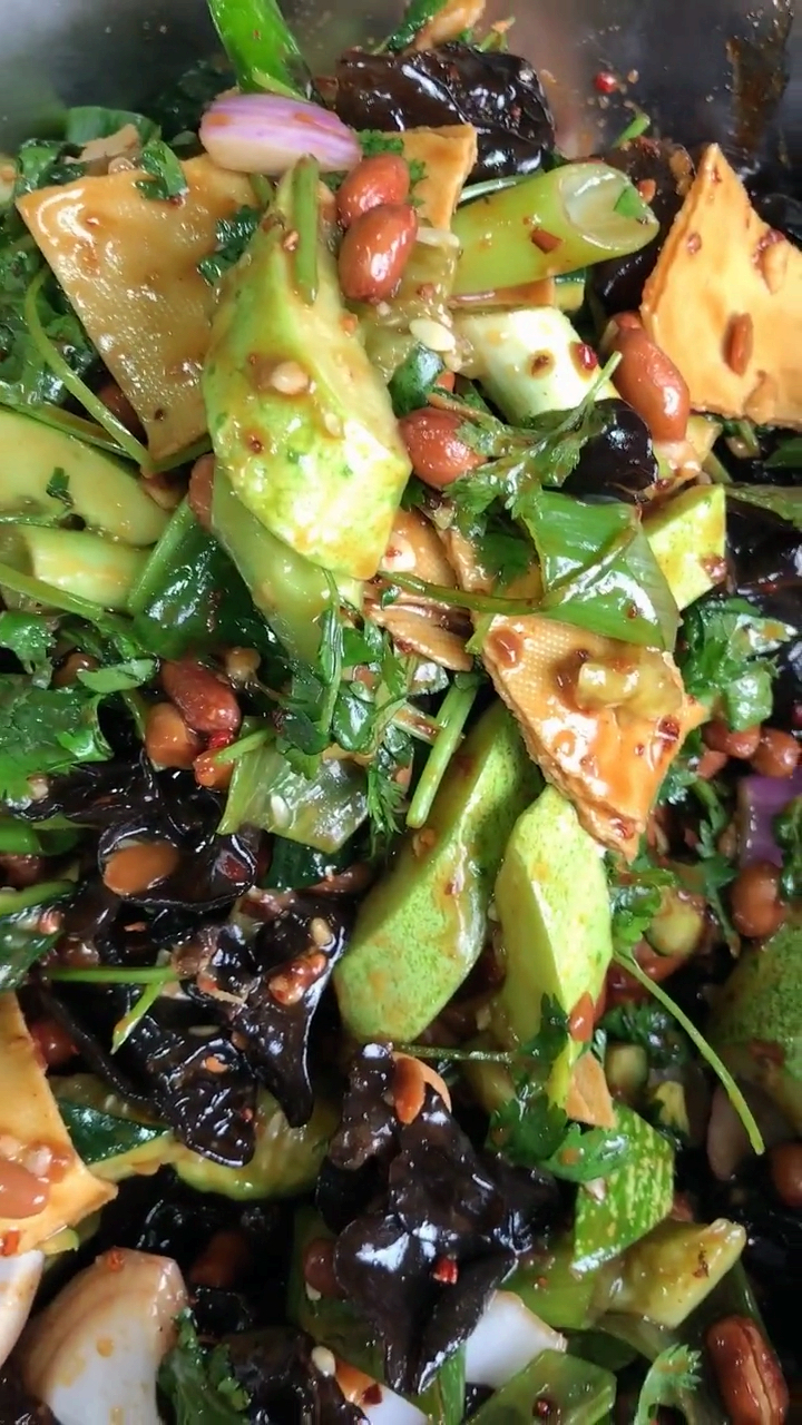 美味手撕大拌菜