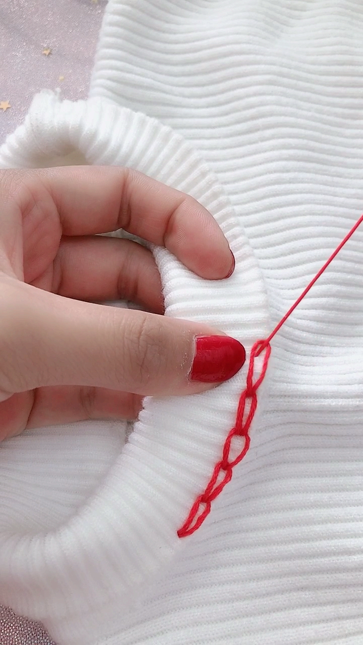针线活#无痕针法走起来