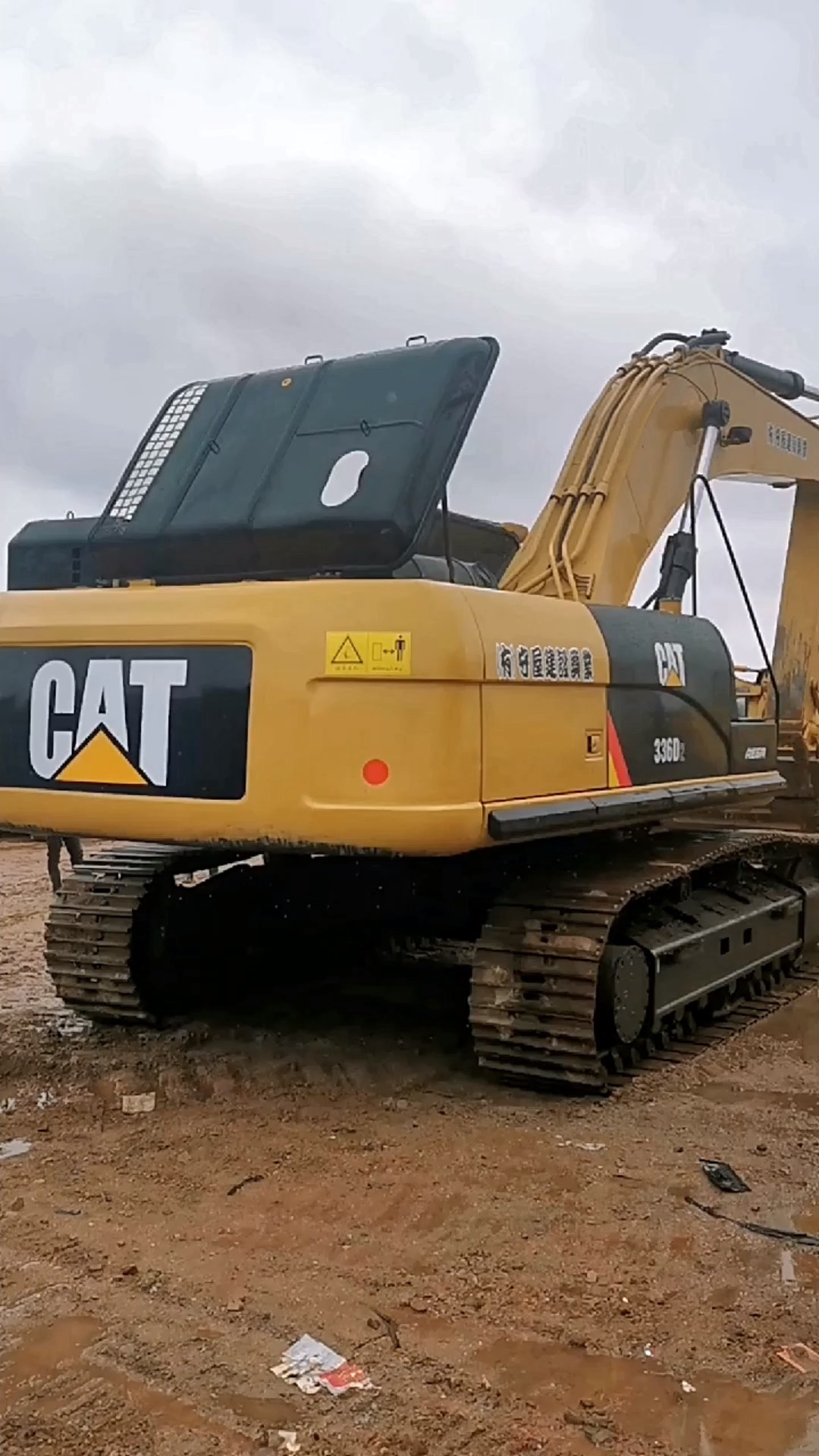 二手挖掘机直销#卡特336d2,二手挖掘机视频