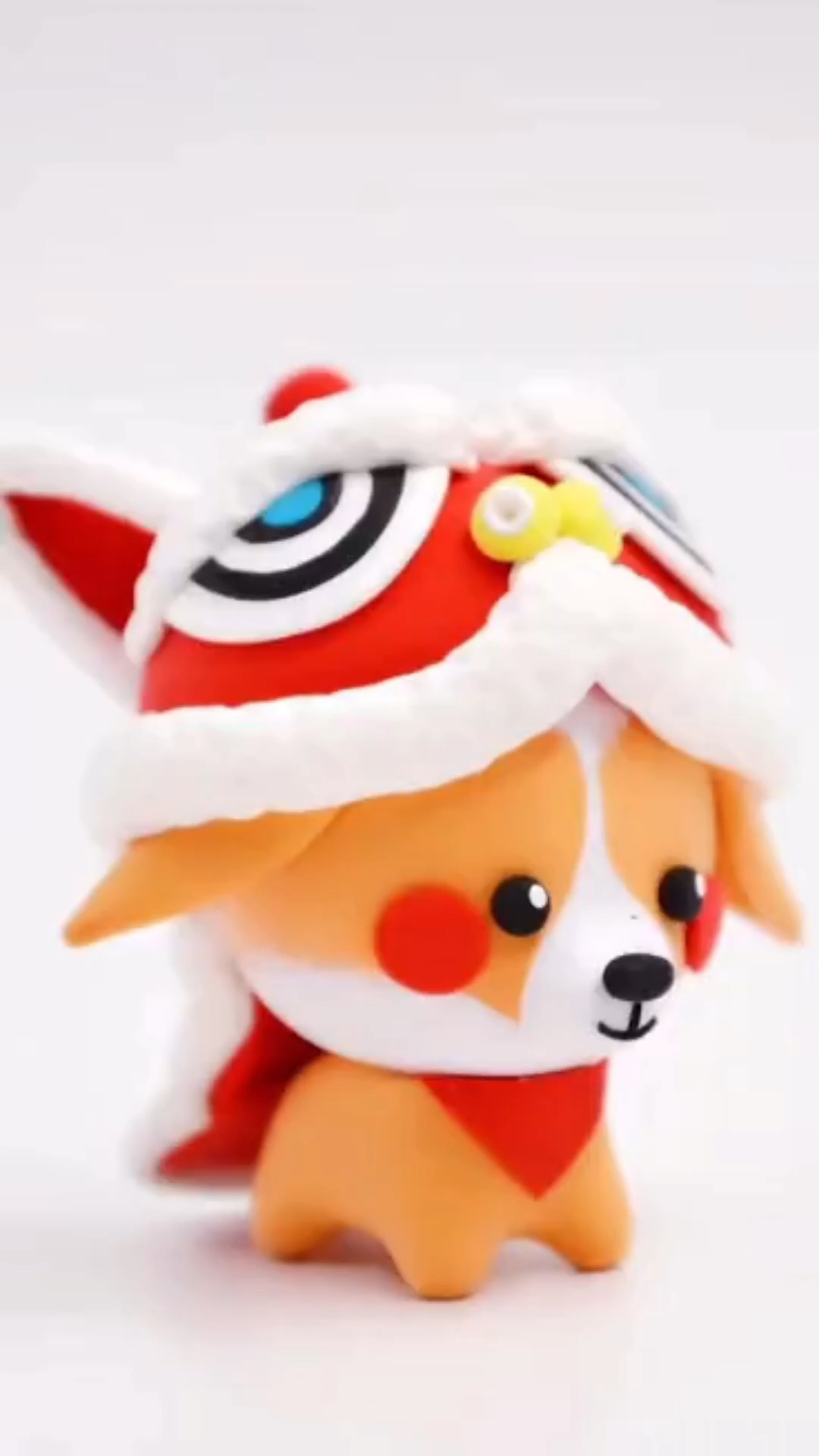 儿童粘土教程《柯基》