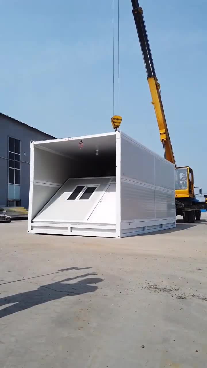 移动可折叠的房子,我还是第一次见,就是携带不太方便