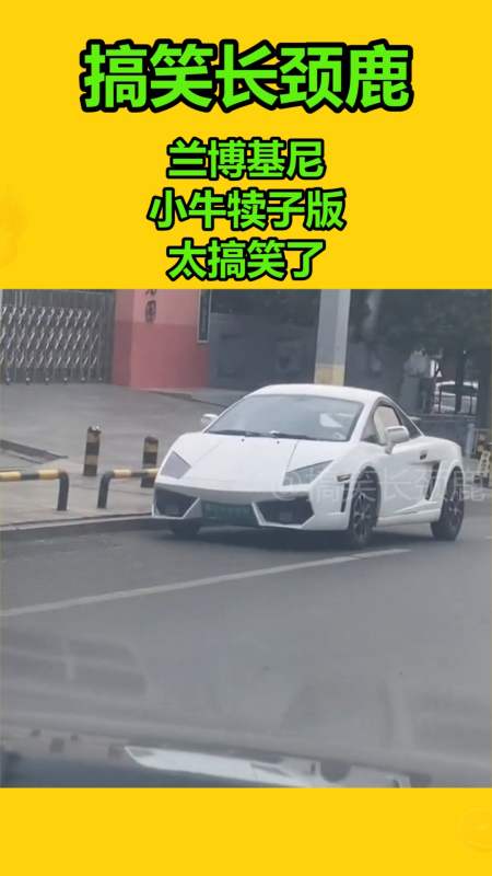 我要上热门#兰博基尼,小牛犊子版,太搞笑了