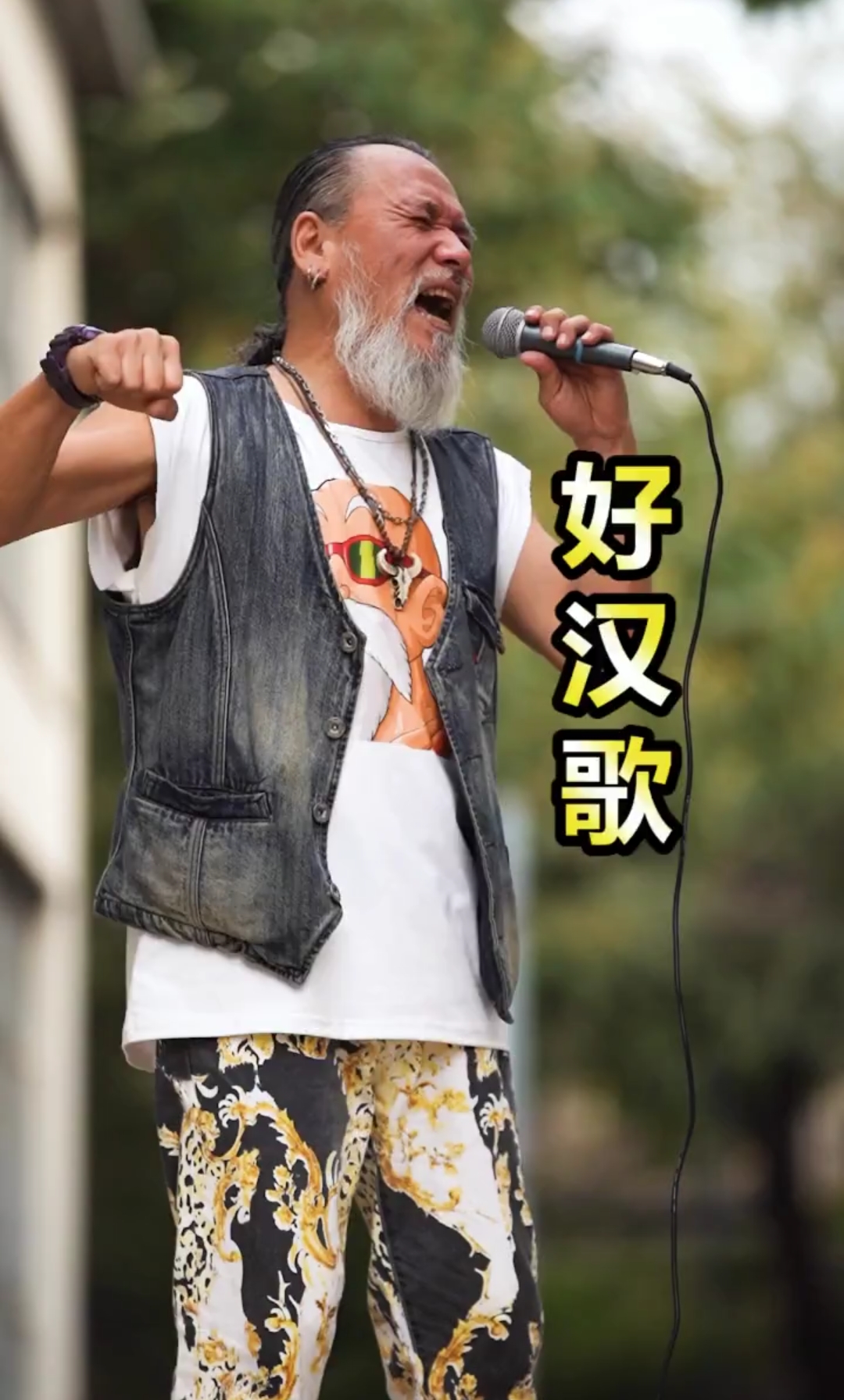 台湾歌手老杨 唱好汉歌